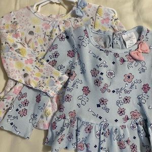 Laura Ashley Baby Long-sleeve Ruffle Tops